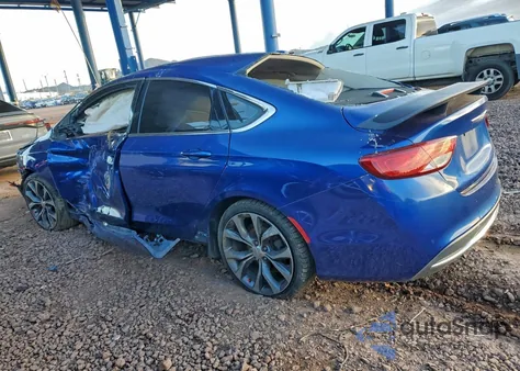 2015 Chrysler 200 Limited из США, поврежденный, VIN 1C3CCCAB1FN507799